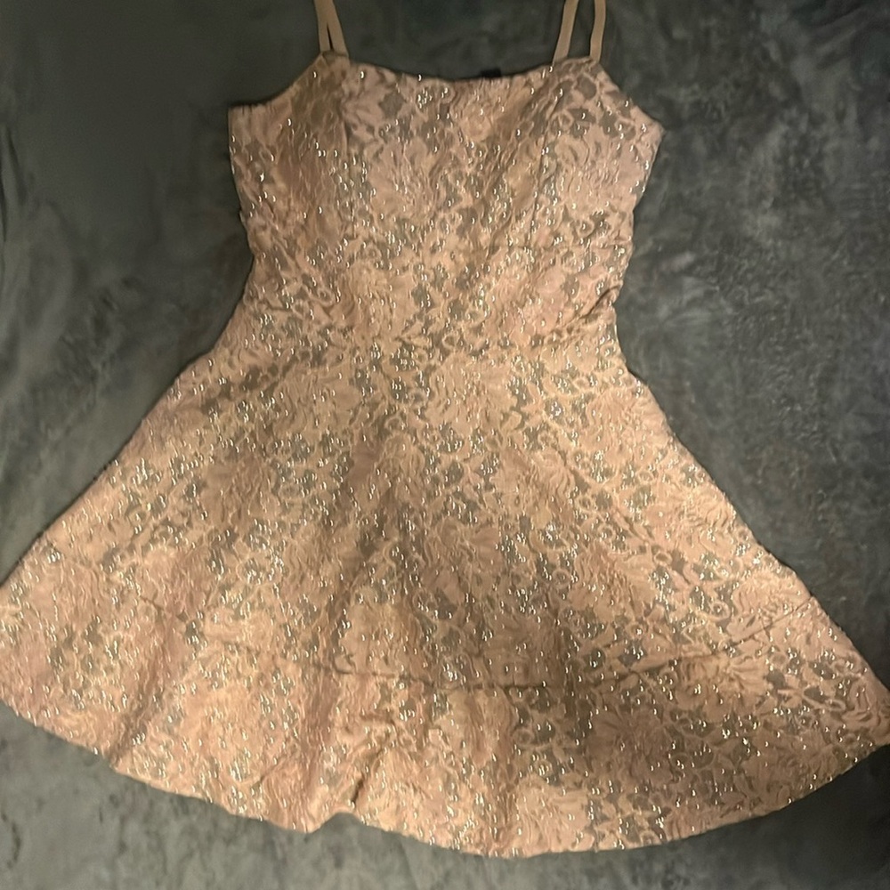 Spaghetti strap party dress